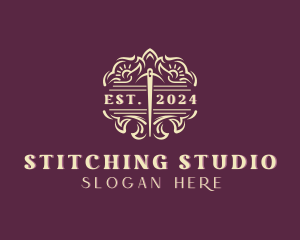 Handcrafted Needle Stitching logo