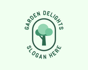 Tree Planting Organic logo design