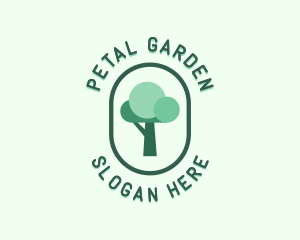 Tree Planting Organic logo design