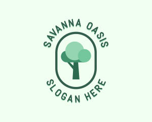 Tree Planting Organic logo design