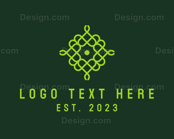 Celtic Line Art Pattern Logo