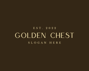 Gold Elegant Style logo design