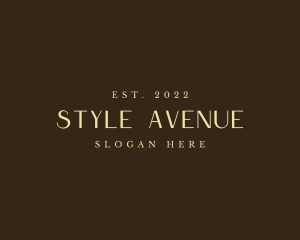 Gold Elegant Style logo design