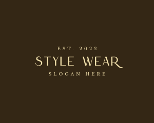 Gold Elegant Style logo design