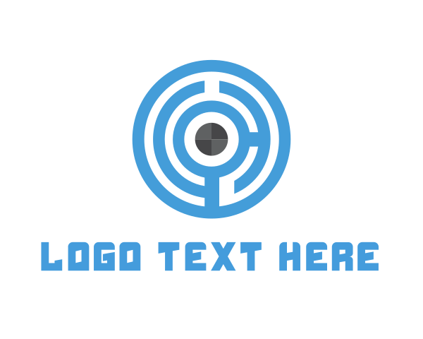 Labyrinth logo example 4