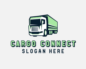 Cargo Truck Logistics logo design