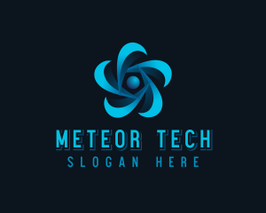 Digital Tech Fan logo design