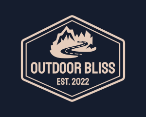 Mountain Outdoor Travel logo design