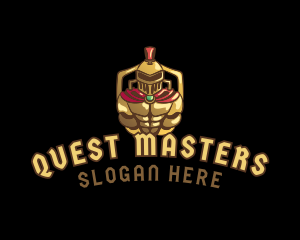 Gold Gaming Knight logo