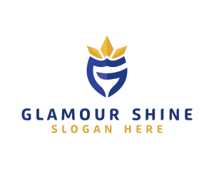 Generic Business Shield Crown logo design