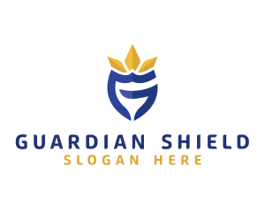 Generic Business Shield Crown logo design