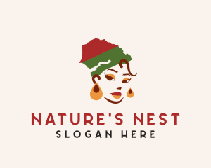 Senegal Country Woman logo