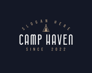 Camping Teepee Tent logo