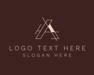 Luxury Apparel Letter A  logo