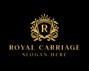 Royal Crown Crest logo design