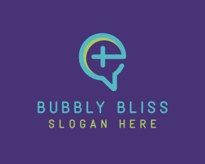 Medical Chat Bubble  logo design