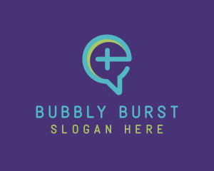 Medical Chat Bubble  logo design