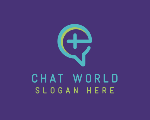 Medical Chat Bubble  logo design