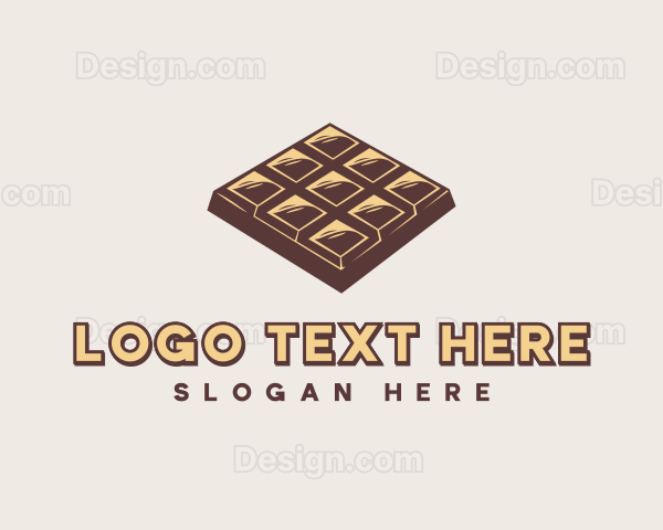 Chocolate Bar Candy Logo