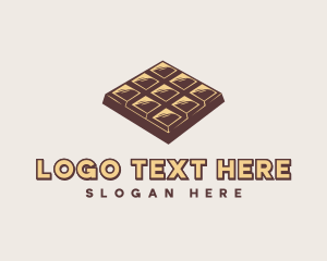 Chocolate Bar Candy Logo