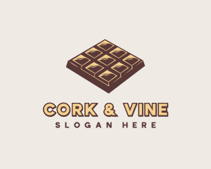 Chocolate Bar Candy logo design