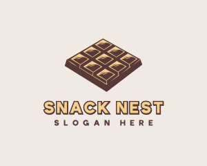 Chocolate Bar Candy logo design