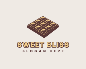 Chocolate Bar Candy logo design