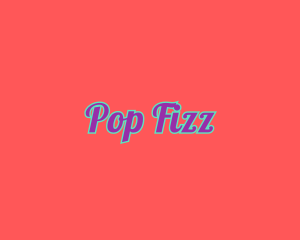 Stylish Retro Pop Art logo
