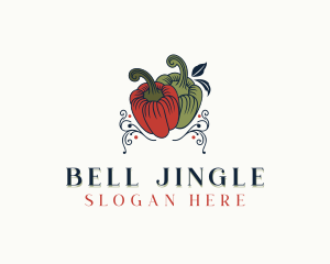 Bell Pepper Fresh Produce logo design