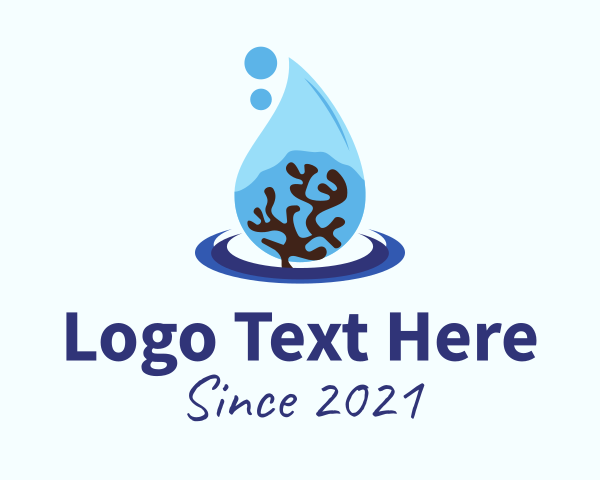 Marine Biologist logo example 2