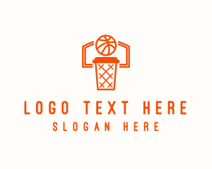 Basketball Hoop Drink  logo