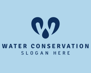 Water Supply Droplet logo