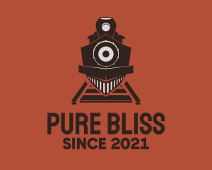 Vintage Train Station logo design