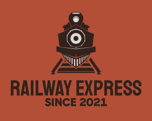 Vintage Train Station logo design