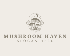 Holistic Mushroom Dispensary logo design