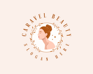 Skincare Female Beauty logo design