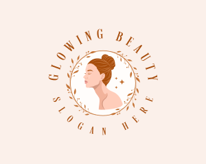 Skincare Female Beauty logo design