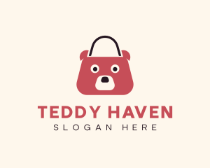 Teddy Bear Shopping Bag logo