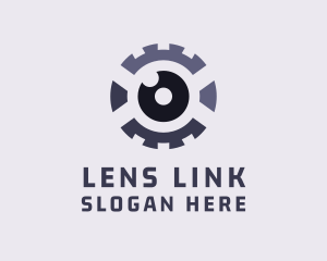 Industrial Camera Lens logo design