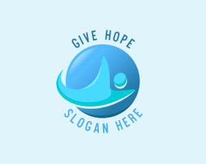 Human Globe Agency logo design