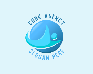 Human Globe Agency logo design