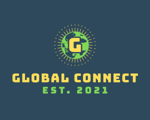 Sunrays Global Eart logo