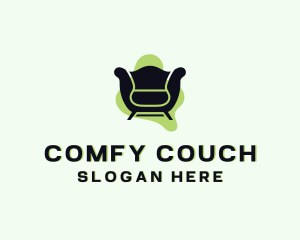 Couch Chair Furniture logo design