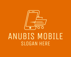 Digital Mobile Cart logo design