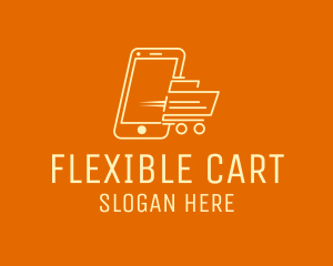 Digital Mobile Cart logo design