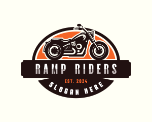 Motorcycle Touring Rider logo design