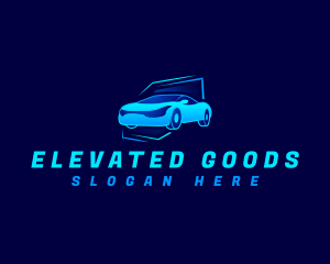 Race Car Automobile logo design