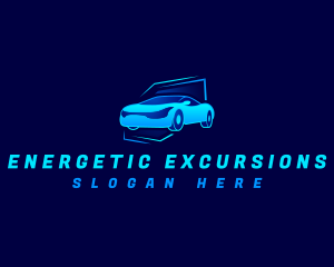 Race Car Automobile logo design