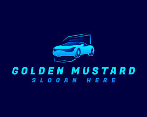 Race Car Automobile logo design