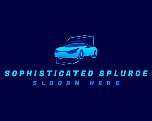 Race Car Automobile logo design